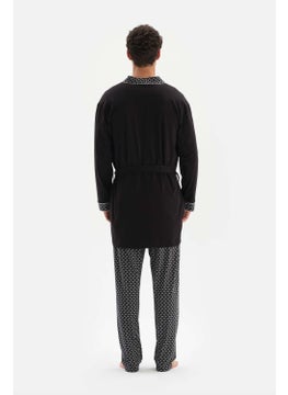 dagi Black Modal Groom Dressing Gown  - Image 2