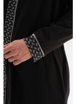dagi Black Modal Groom Dressing Gown  - Image 5