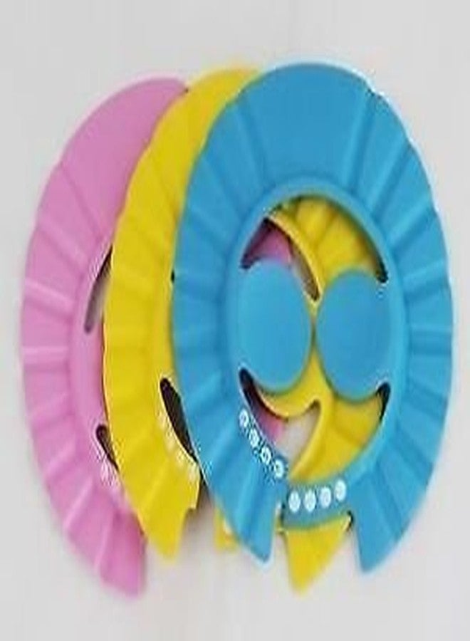 Nirvisha Adjustable Baby Bath Shower Cap With Soft Material (Pack of 2 pcs) - Image 4