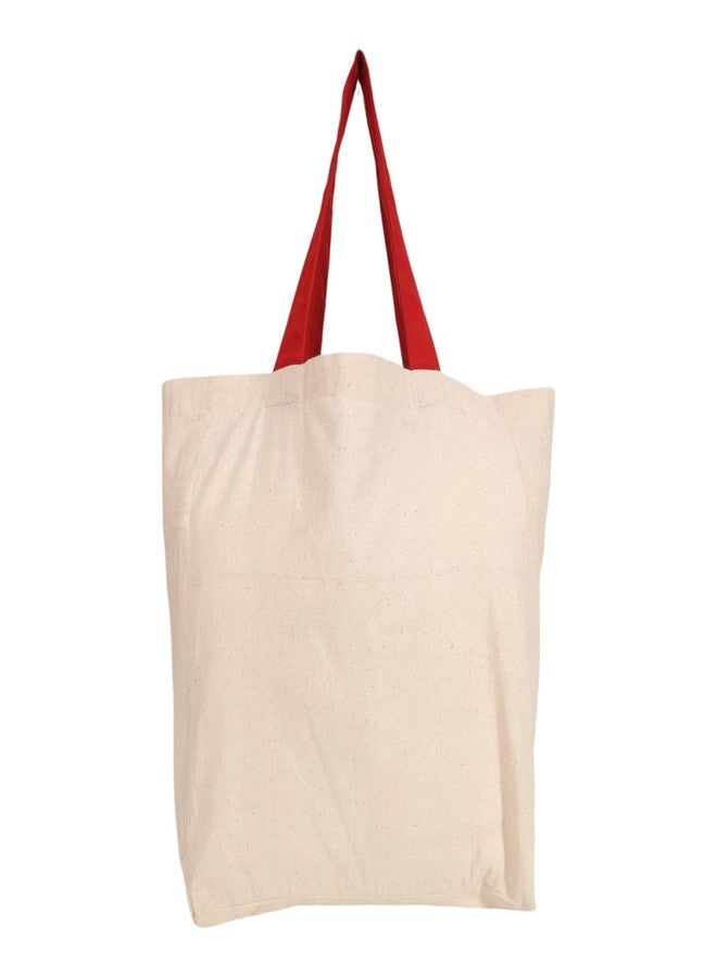 INDHA Earthy Blooms: Cotton Floral Tote for Work, Travel & Leisure - A Stylish Block-Printed Boho Bag - Image 4