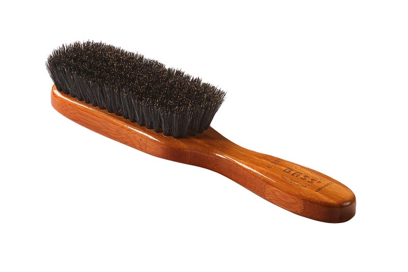 Bass Brushes Semi Oval Boar Wood Brush, 1 EA - Image 1