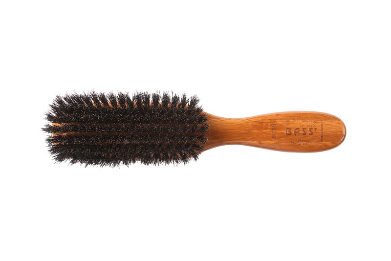 Bass Brushes Semi Oval Boar Wood Brush, 1 EA - Image 2