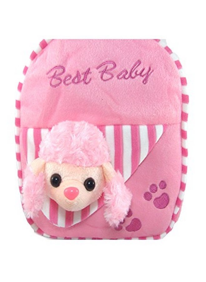 Tickles - Pink Sheep Bag Pre School Kid Stuffed Soft Plush Toy 3 Litres - Image 1