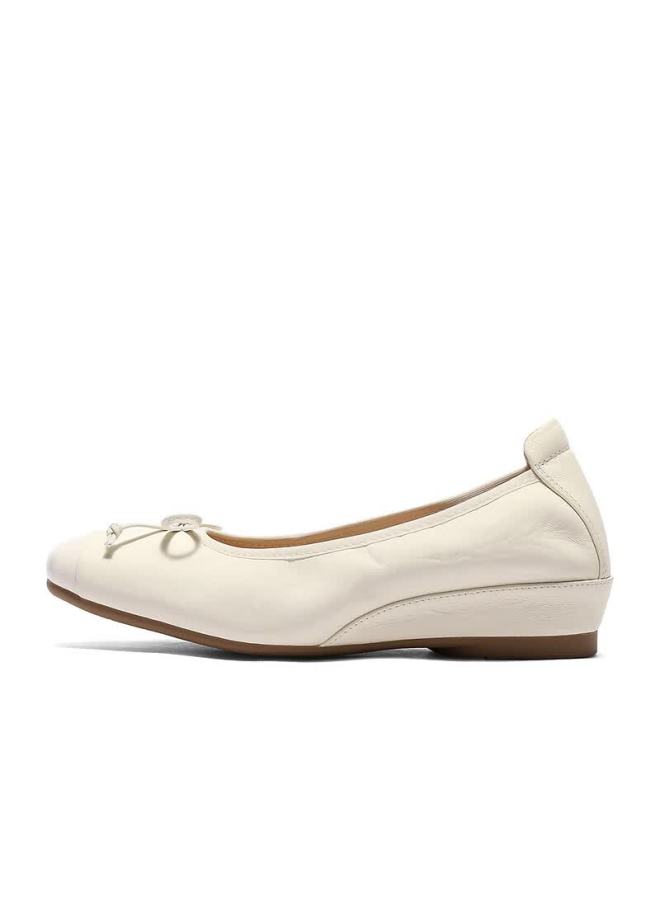 Senda a Grandma Shoes Women Spring Autumn Sheepskin Lightweight Height Increasing Flats Zth01cq5 Off-white 38 - Image 1