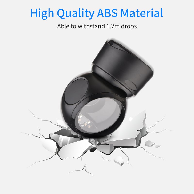 2D Barcode Scanner: Black Portable Desktop Hands-Free Design - Super Fast Sensitive Decoding, Plug And Play For Supermarkets Retail Stores Restaurants Warehouses Libraries - Image 3