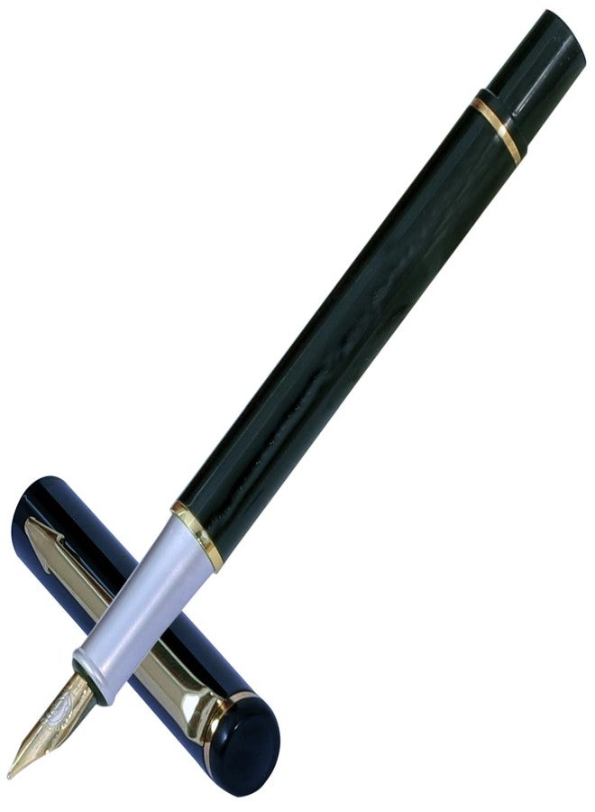 Krink Metal Pen F111 black and Golden Combination Fountain Pen