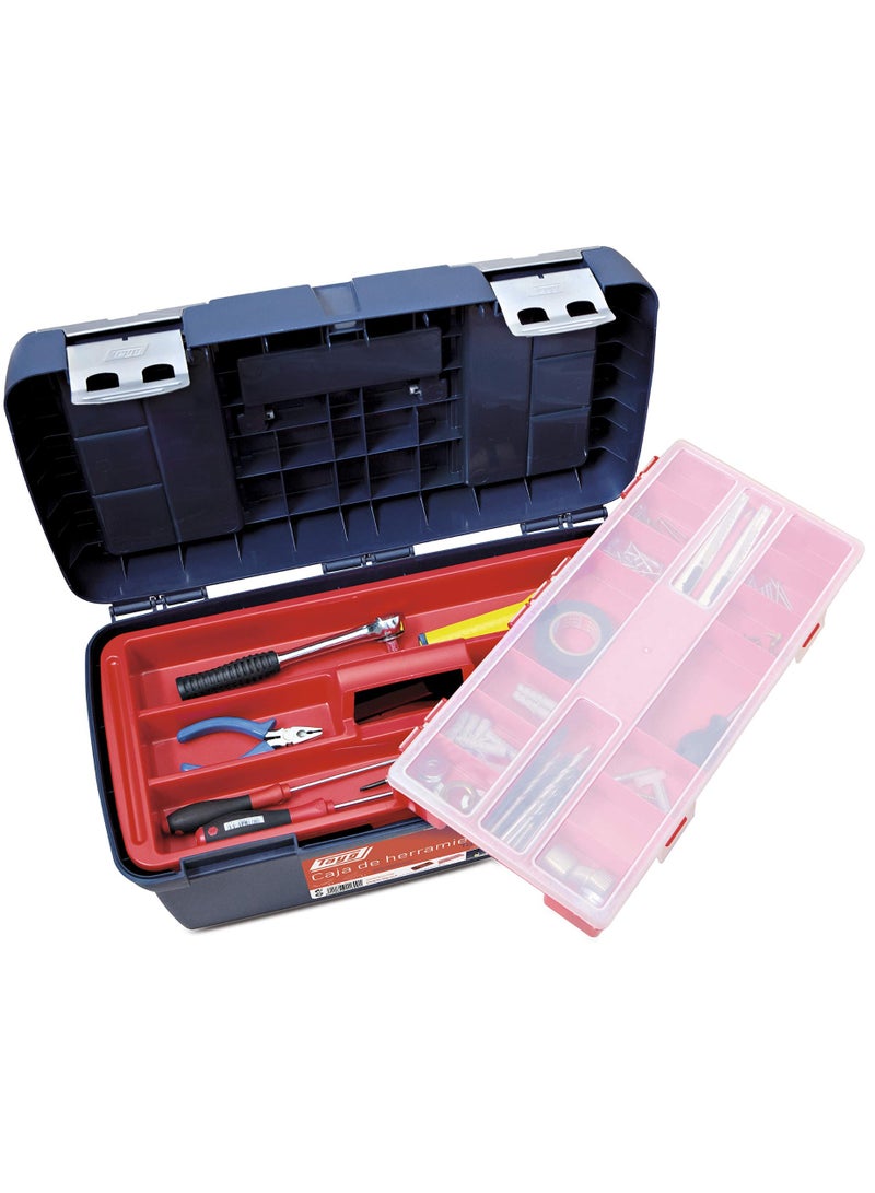 تايج رقم 16 صندوق أدوات بلاستيك 500 مم طول × 258 مم عرض × 255 مم ارتفاع - Image 2