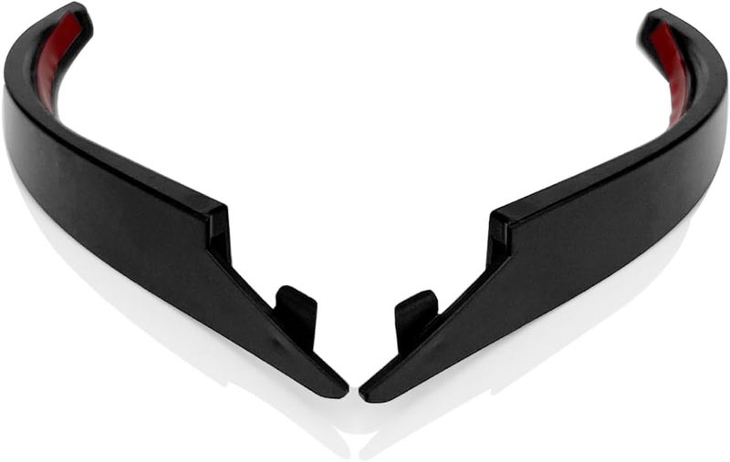 ROMASO Rain Gutter Extensions for Jeep Wrangler JK JKU (2007-2018) - 2 Pack - Image 2