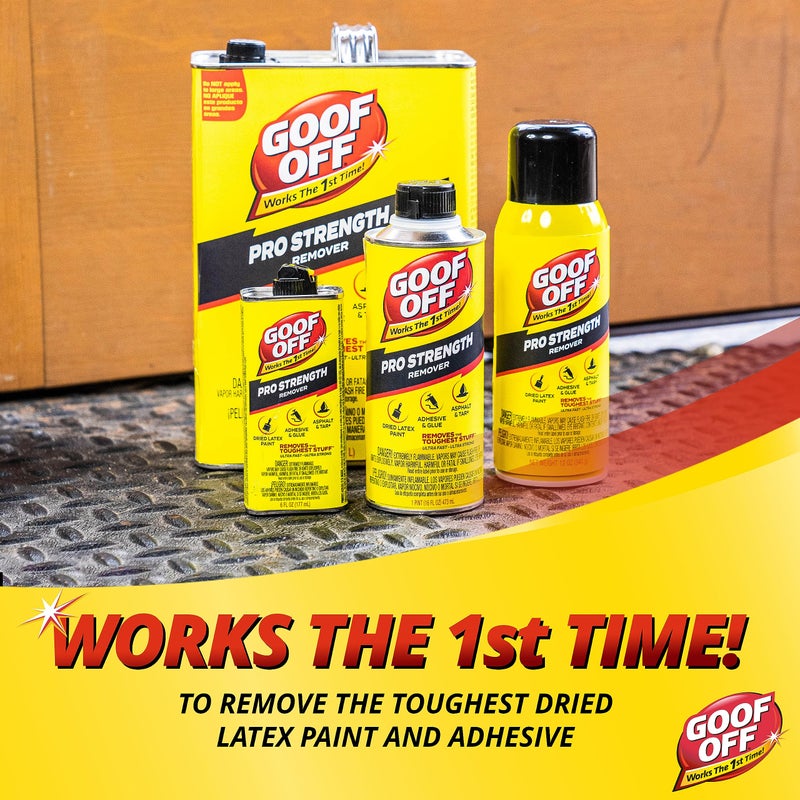 Goof Off FG658 Professional Strength Remover, Aerosol 12-Ounce - Image 2