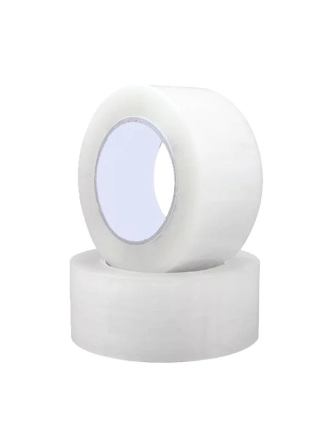 QUALITY Clear Packing Tape 100 Yards x 2 Rolls - Heavy Duty Transparent Shipping & Moving Tape for Boxes, Office, Home & Crafts - Image 1
