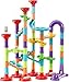Jutoe 93Pcs Marble Run Set with 30 Glass Marbles Runs for Kids Girls Boys Toys Stem Maze Educational Race Game Birthday Gifts LargeA - Image 2