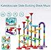 Jutoe 93Pcs Marble Run Set with 30 Glass Marbles Runs for Kids Girls Boys Toys Stem Maze Educational Race Game Birthday Gifts LargeA - Image 3
