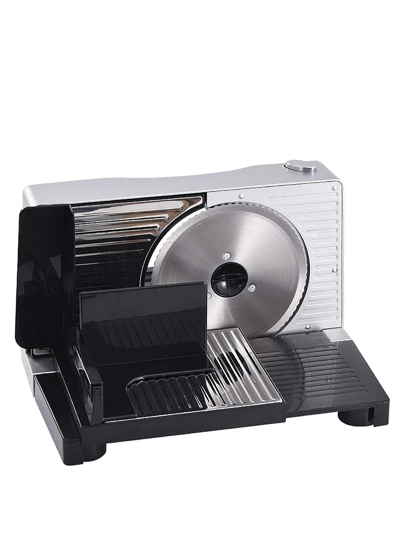 Generic - Frozen Meat Slicer,Brot Cutting Machine Foldable Electric Alling Cutter Cutting Width 0-15 Mm Sausage Cutter Ø Knife 17 cm 100 W - Image 1