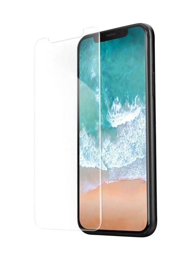 NIBEMINENT Pack Of 2 Tempered Glass Screen Protector For Apple iPhone X Clear