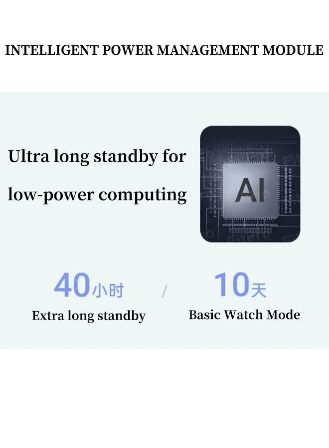 Arabest Bluetooth Full Touch Call Smartwatch,Smart Watch for Waterproof Fitness Watch with Heart-Rate/Sleep-Tracker/Sport Smartwatch for Women Men(Black) - Image 4