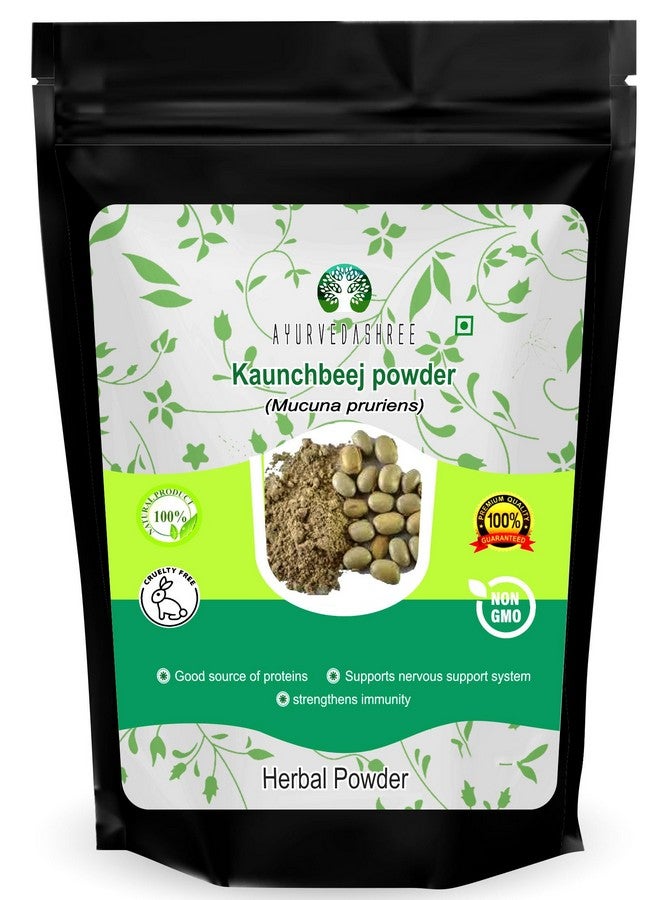 AYURVEDASHREE مسحوق بذور موكونا AYURVEDASHREE 50 جرام | كابيكاتشو | كاونش بيج | غير معدّل وراثيًا ومصدره بشكل مستدام نباتي - Image 1