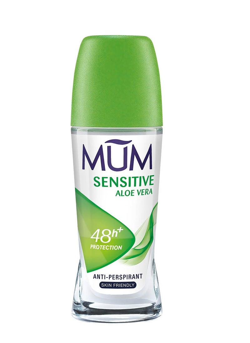 MUM - Roll-On Deodorant Sensetive with Aloe Vera 75 ml - Image 1