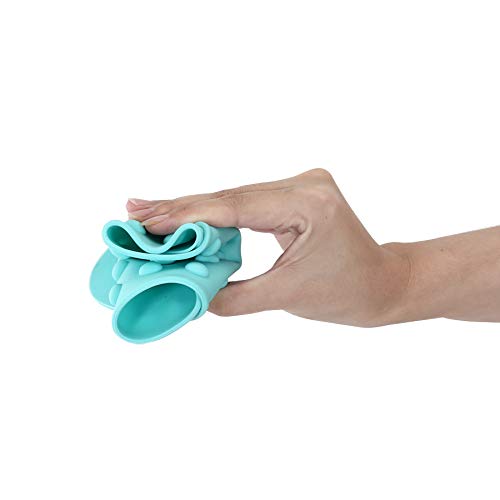 JCSMARTEC 2Pack Silicone Iron Rest Pad, Thicker Series Hot Resistant Mat for Ironing Board, Easy to Use with Wall Hole and Multicolor for Home (Pink+Mint Green) - Image 4