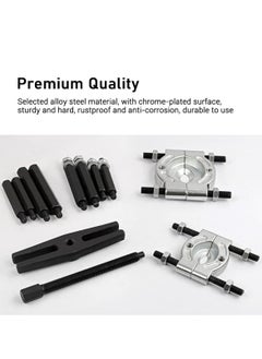 Generic 14 Pcs Bearing Separator Puller Kit Heavy Duty Bearing Splitter Remover for Wheel Hub Gear Pinion Repair Tool  - Image 3