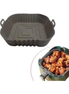 Buffer ® Colorful Heat Resistant Washable Silicone Oven and Airfryer Square Model Baking Mat 20 cm  - Image 1