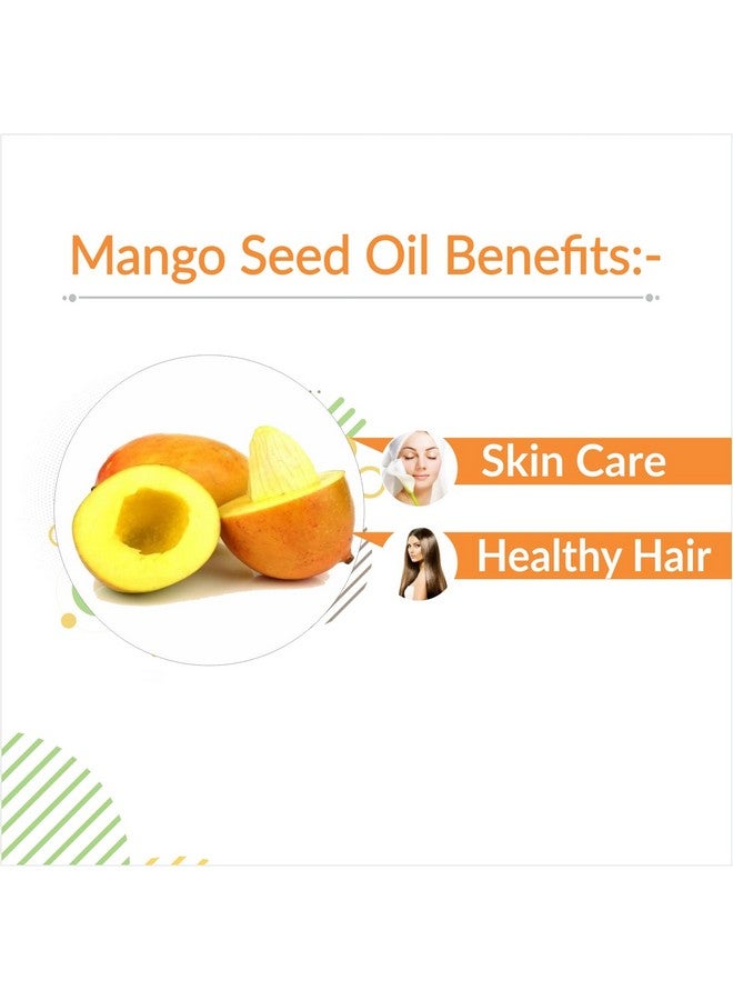 B-URBAN Mango Seed (Mangifera Indica) 100% Pure & Natural Undiluted Carrier Oil Organic Standard Cold Pressed Seed Oil For Glowing Skin Healthy Hair Nourished Face 30Ml - Image 3
