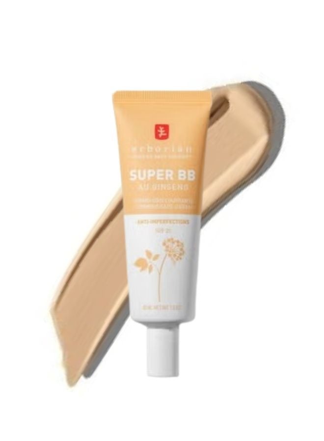 اربوريان  كريم بي بي سوبر أو جينسينج، نيود - تغطية عالية، مظهر مشرق، 40 مل - Image 1