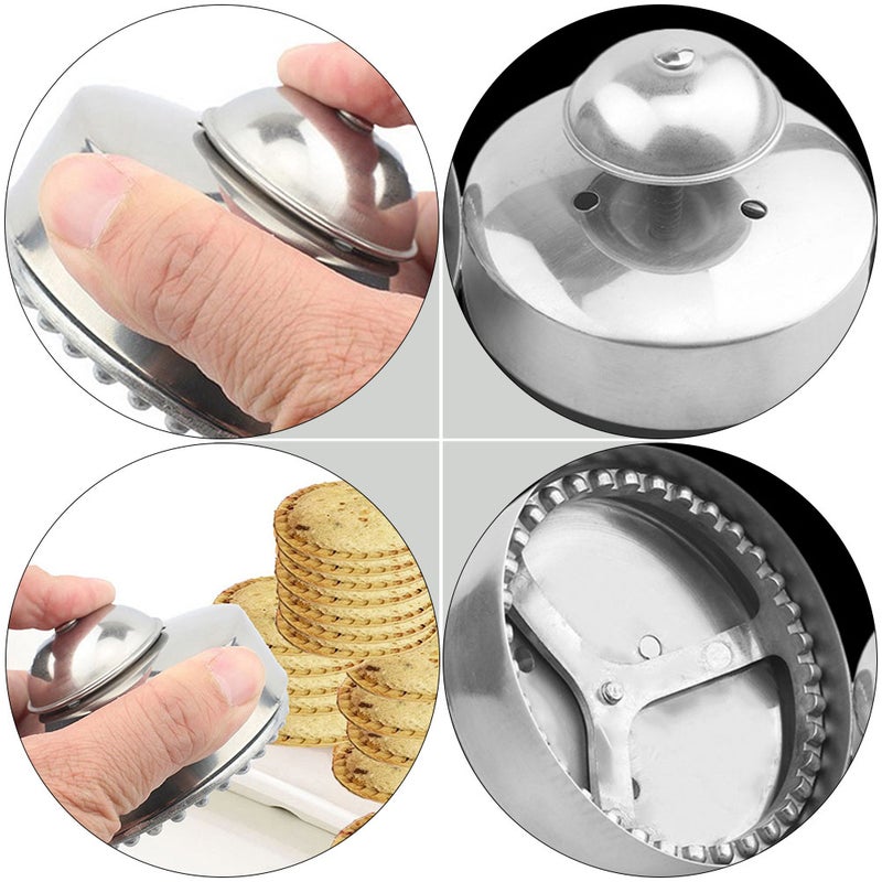 2pcs Stainless Steel Sandwich Cutter Sealers Bread Press Molds Kitchen Tools ( ) - Image 3