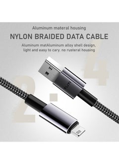Generic Tuti Applicable To Apple Charging Line Pd Fast Charging Line IPhone14/13/12/11/8/7/6 Mobile Phone Data Line-Color:Grey-Model:Tuti Simple A-l 12w 1.2m  - Image 3