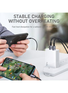 Generic Tuti Applicable To Apple Charging Line Pd Fast Charging Line IPhone14/13/12/11/8/7/6 Mobile Phone Data Line-Color:Grey-Model:Tuti Simple A-l 12w 1.2m  - Image 4