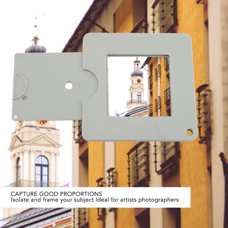 Drawing Viewfinder Catcher Tool with Sliding Frame for Sketching Photography ABS Plastic Lightweight Portable - Image 5