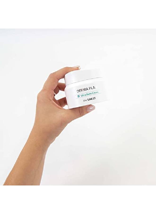THESAEM The Saem Derma Plan Ultra Balm Cream 60Ml / 202Oz Ceramide And Shea Butter Intensive Hydrating And Soothing Facial Cream Vegan And Hypoallergenic Skin Care - Image 3