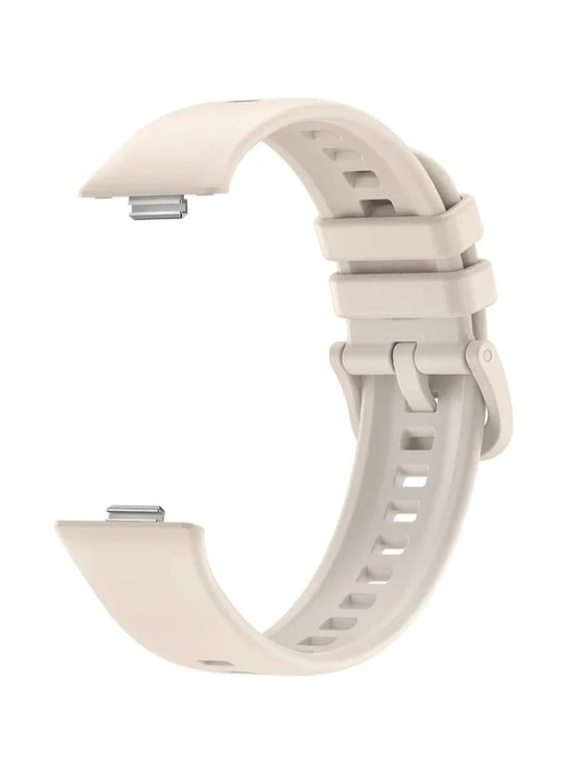 Silicone Strap for Huawei Watch Fit 3, Sports Wristbands, Watch Strap, Replacement for Huawei Watch Fit 3 (Starlight) - Image 2
