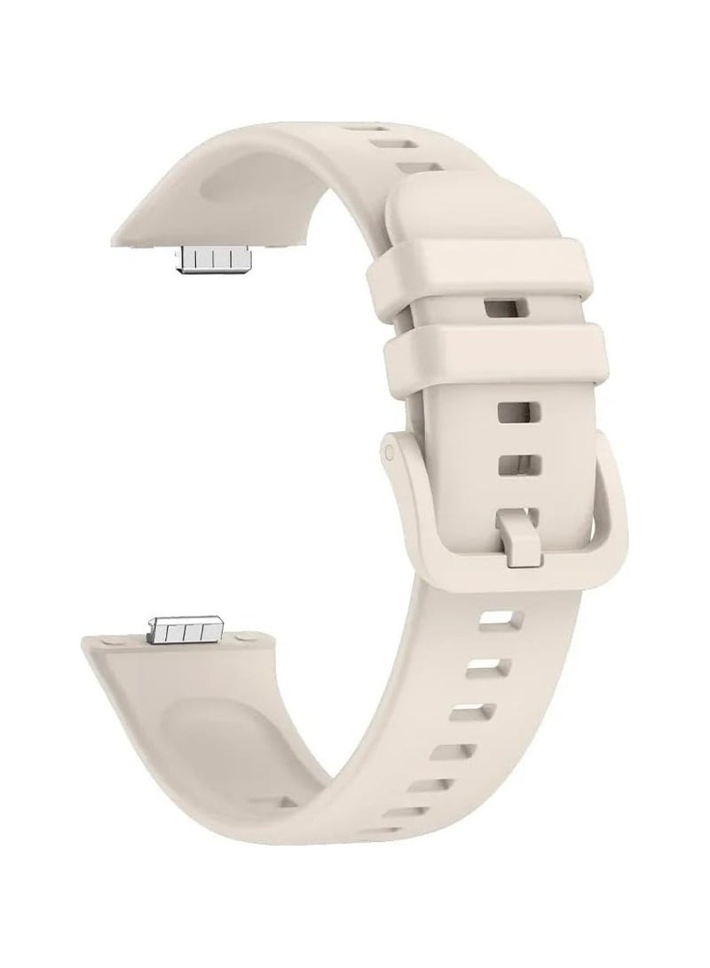 Silicone Strap for Huawei Watch Fit 3, Sports Wristbands, Watch Strap, Replacement for Huawei Watch Fit 3 (Starlight) - Image 3