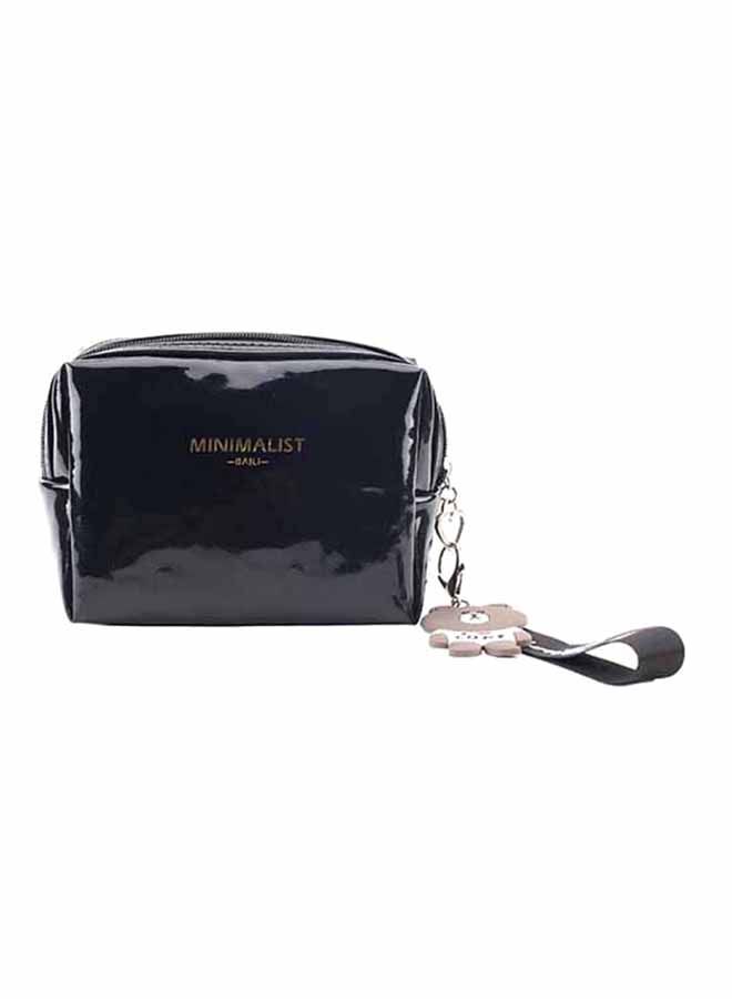 نيبمينينت محفظة عملات معدنية عصرية بسحاب للإغلاق أسود