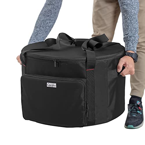 samdew 19 Inch Fire Pit Bag Compatible with Outland Firebowl Model 893 870 823, Outdoor Fire Bowl Travel Carrying Case Compatible with Ciays 19 Inch Propane Gas Fire Pit, Bag Only - Image 4