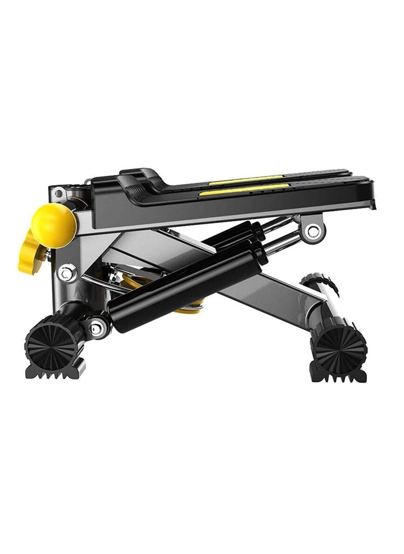 ULTIMAX Mini Stepper Abs Toner Workout without Electronic Display Home Exercise Equipment with Resistance Bands (with Rope) Air Climber Stepping Fitness Machine  - Image 3