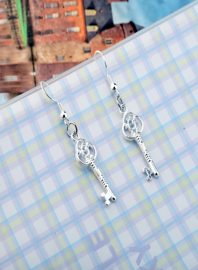 FAADBUK Odysseas Inspired Gift Hecate Lover Gift Hecate Jewelry Hecate's Key Necklace Earring (Key Earring) - Image 5