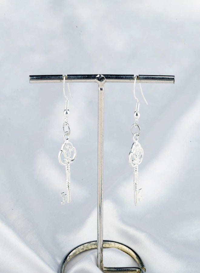 FAADBUK Odysseas Inspired Gift Hecate Lover Gift Hecate Jewelry Hecate's Key Necklace Earring (Key Earring) - Image 3