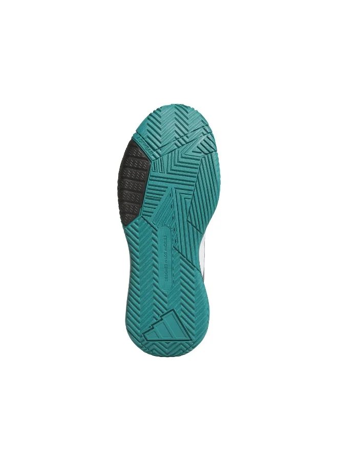 adidas أحذية كرة سلة بيضاء للرجال  . مقاس .