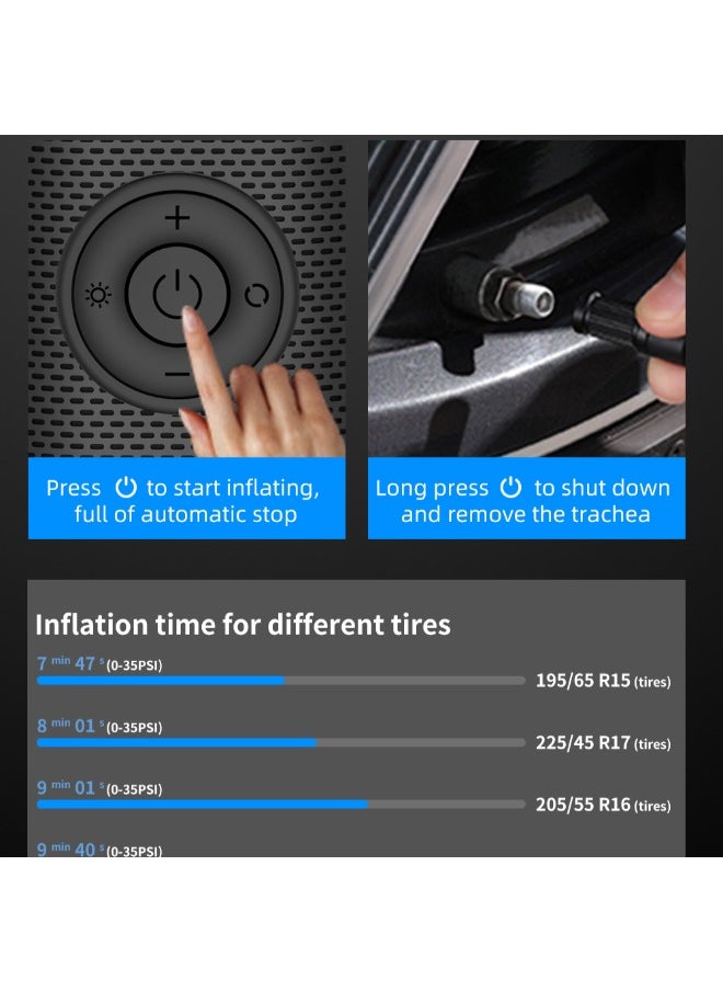 SUPERDRIVE Superdrive Digital Air Compressor Premium 6000mAh & Power Bank  - Image 5