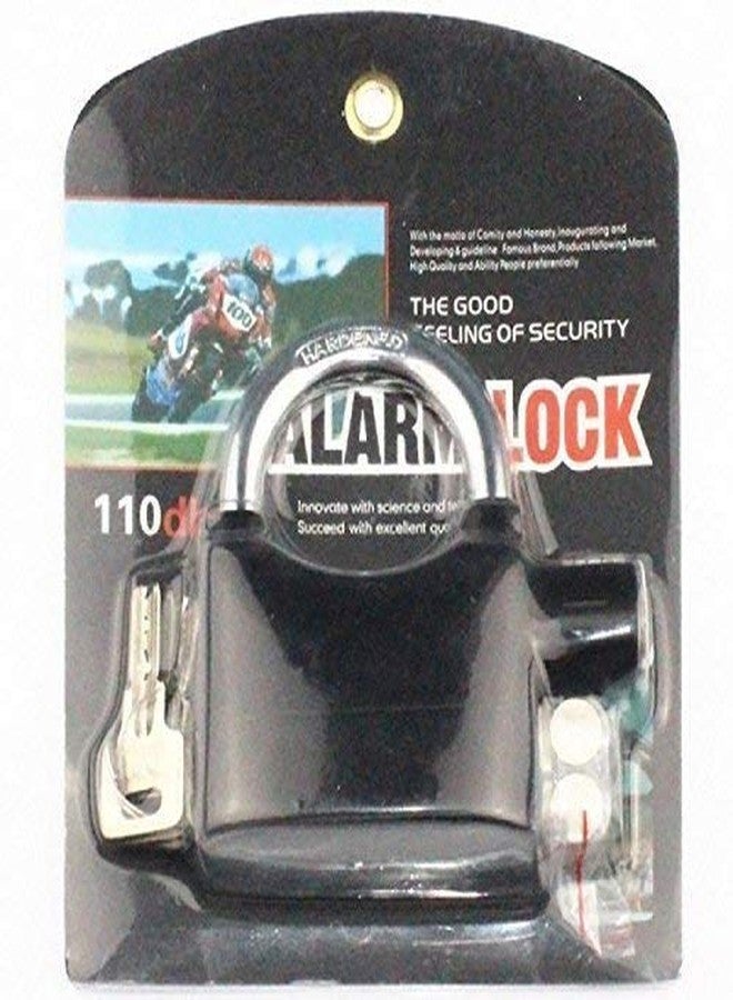 Crystal Zone Anti Theft Motion Sensor Alarm Lock (Black). - Image 3