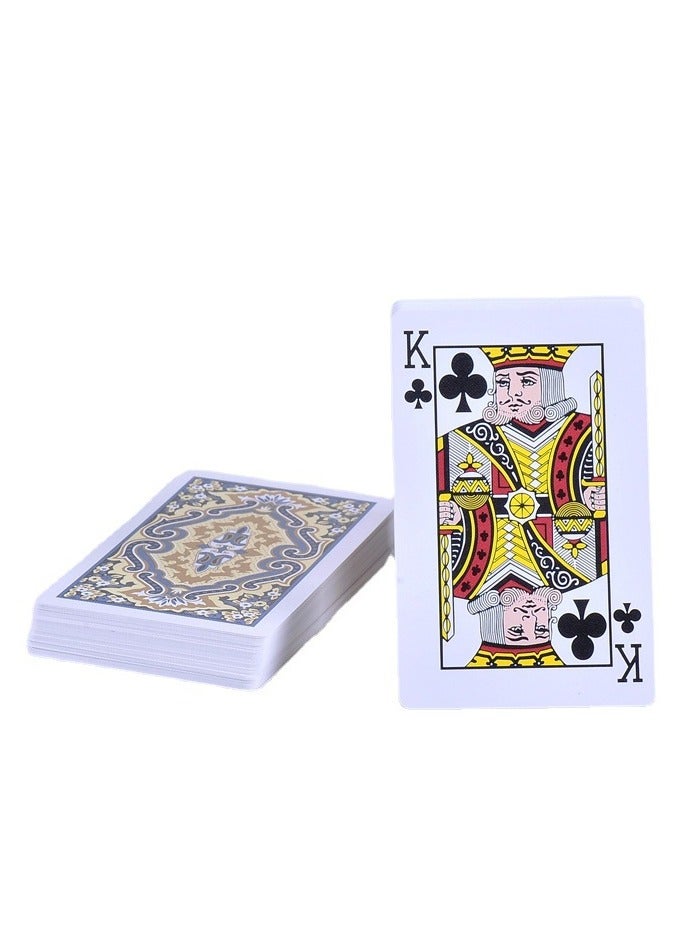 NIBEMINENT Two Packs In One Box Plastic Cards, PVC Waterproof Washable Playing Cards For Entertainment Party - Image 5