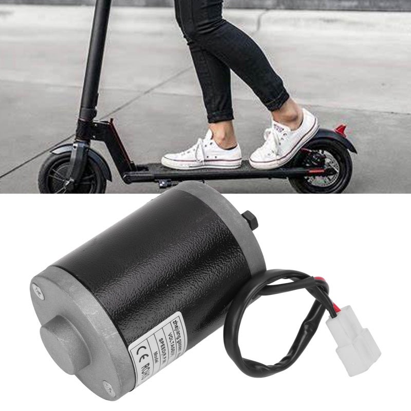 محرك DC 12V 100W: بناء دائم عالي الجودة من الألومنيوم - محرك عالي السرعة 3550 دورة في الدقيقة بكوروت حزام معدني للدراجات الكهربائية والدراجات النارية الكهربائية - Image 3