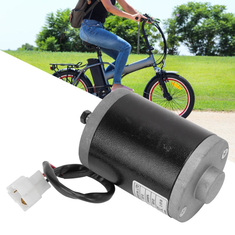 محرك DC 12V 100W: بناء دائم عالي الجودة من الألومنيوم - محرك عالي السرعة 3550 دورة في الدقيقة بكوروت حزام معدني للدراجات الكهربائية والدراجات النارية الكهربائية - Image 1