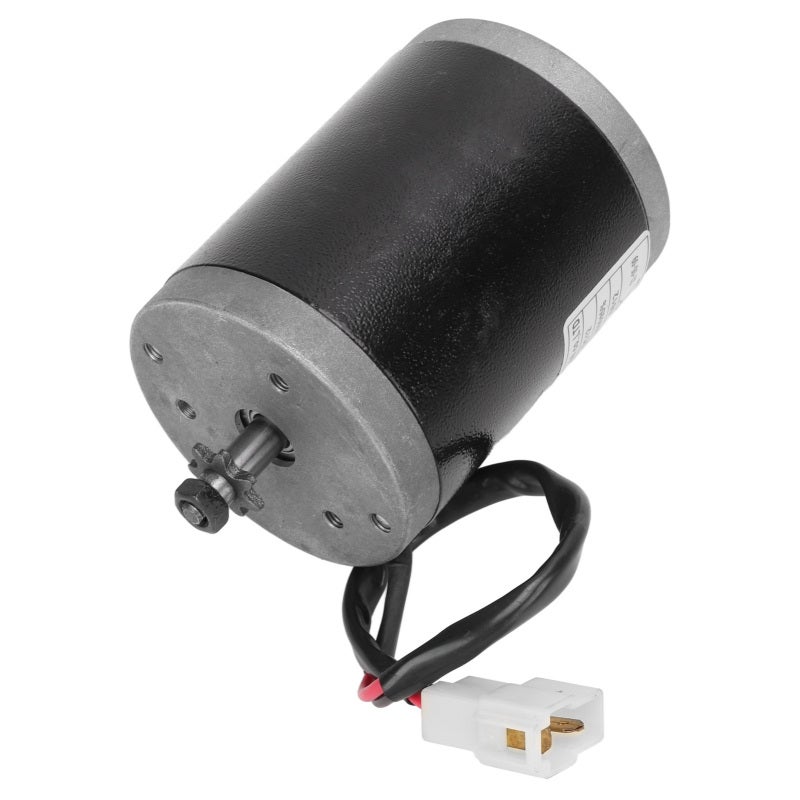 محرك DC 12V 100W: بناء دائم عالي الجودة من الألومنيوم - محرك عالي السرعة 3550 دورة في الدقيقة بكوروت حزام معدني للدراجات الكهربائية والدراجات النارية الكهربائية - Image 4