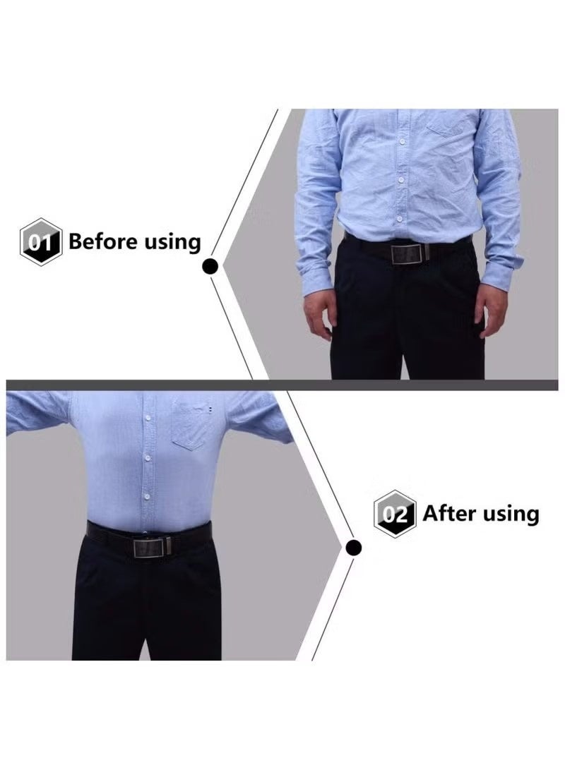 1pair Shirt Stays,Adjustable Elastic Shirts Holder with Non-slip Locking Clamps - Image 3