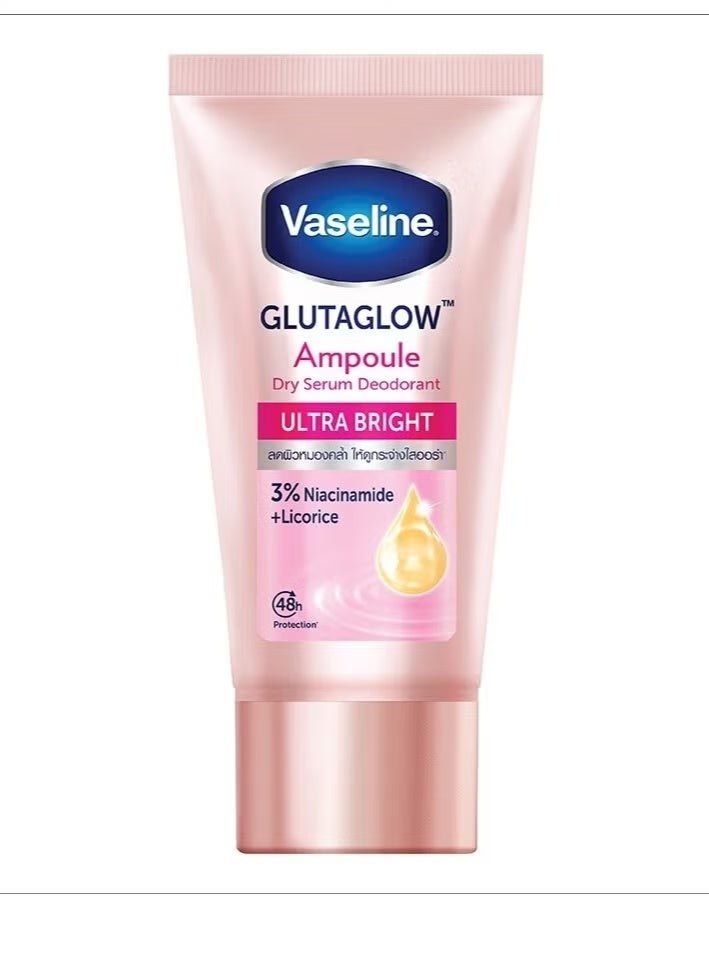 Vaseline Glutaglow Ultra Bright Ampoule Dry Serum Deodorant - 45ml - Image 1