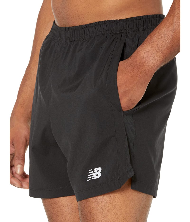 New Balance Men's Accelerate 5 Inch Short, Black, 4X-Large - Image 4