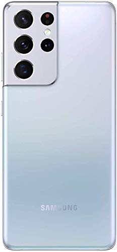 ABUSVEX Original Back Glass Cover Replacement for Samsung Galaxy S21 Ultra 6.8 Inches Housing Door with Camera Glass Lens Parts and Pre-Install Tapes Galaxy S21 Ultra (Phantom Silver) - Image 1