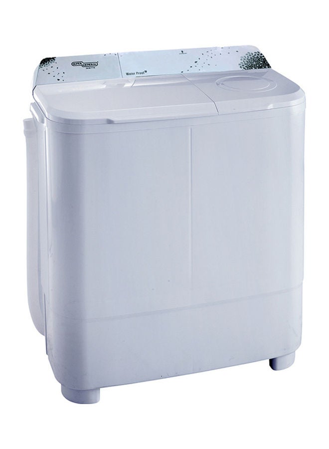 Twin Tub Semi Automatic Washing Machine SGW77N White